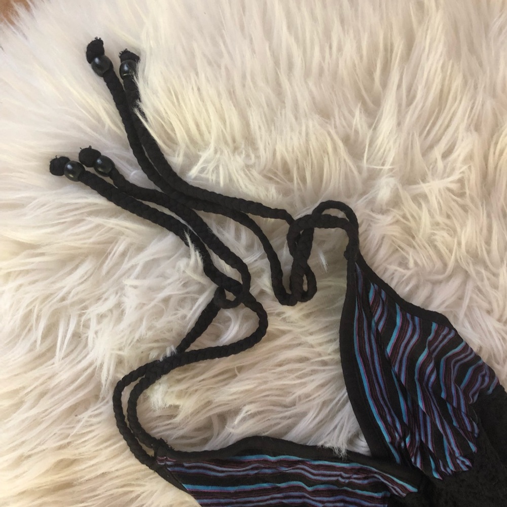 BUFFALO DAVID BITTON Paisley Boho Halter Top, XS - Picture 6 of 8
